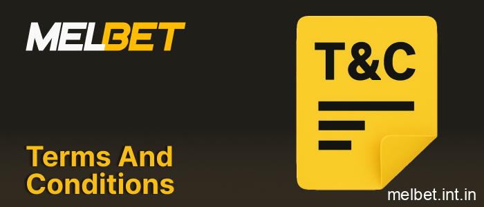Melbet India terms and conditions